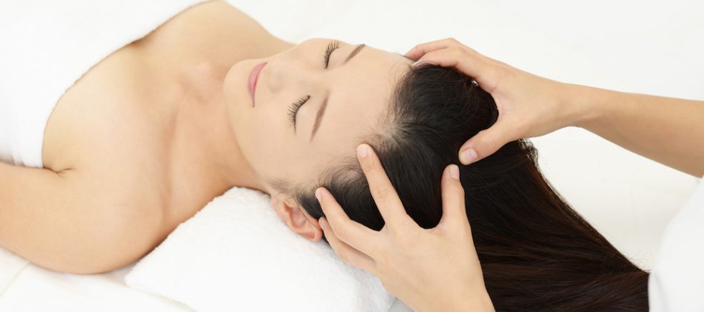 Massage your scalp to alleviate for prevent hair loss