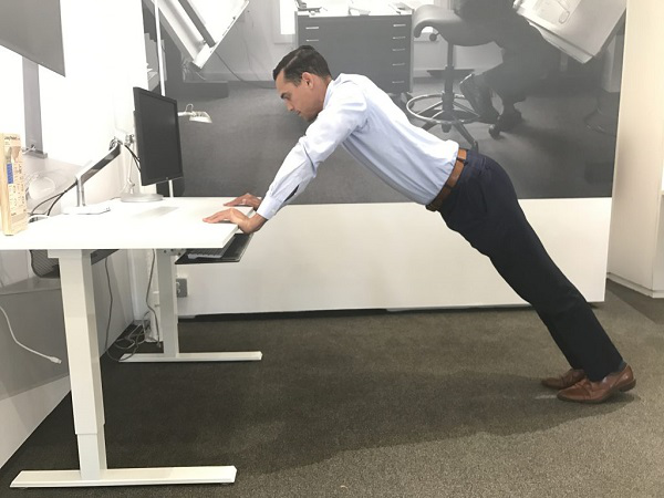 Planks with your Desk
