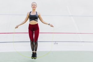 lean legs with jumping rope