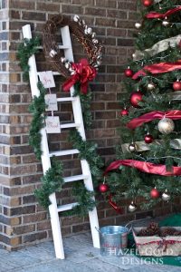 ladder decoration for christmas