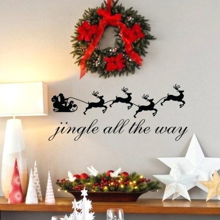 wall decoration tips for christmas