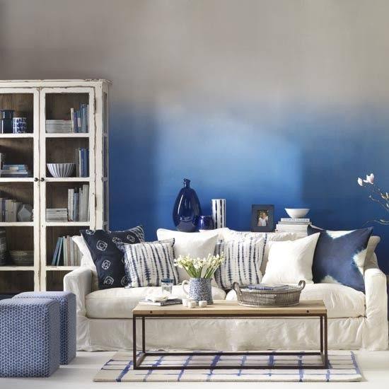 living room ombre decoration ideas