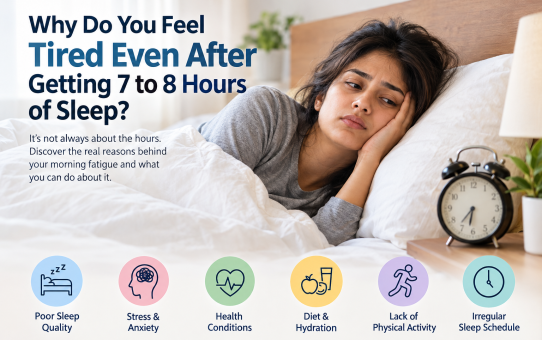 Why Do You Feel Tired Even After Getting 7 to 8 Hours of Sleep?
